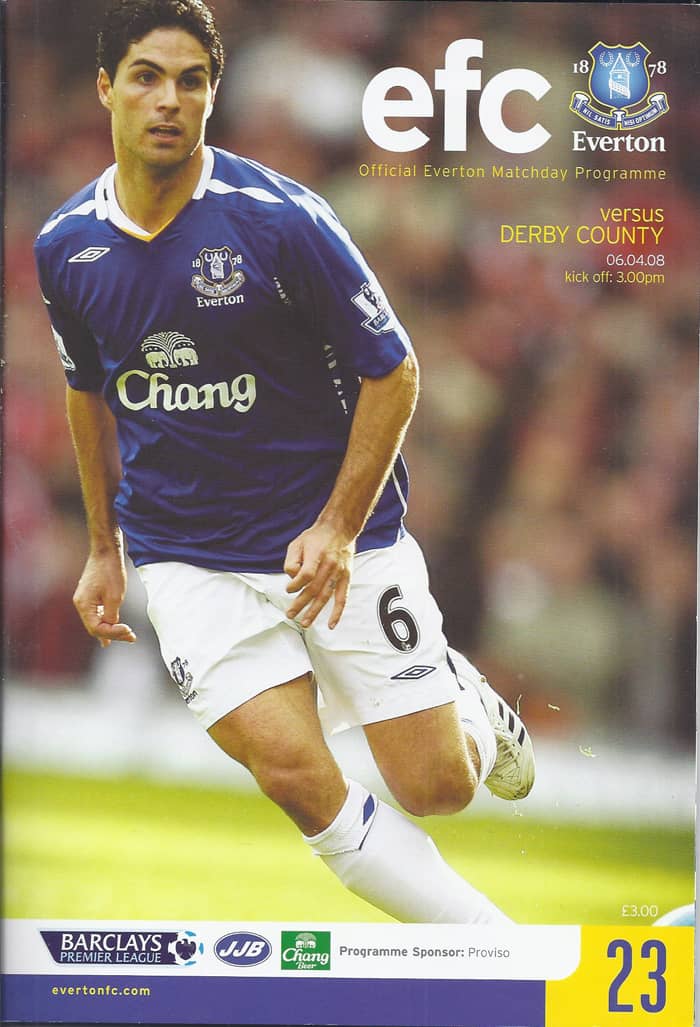 Everton FC v Derby County FC